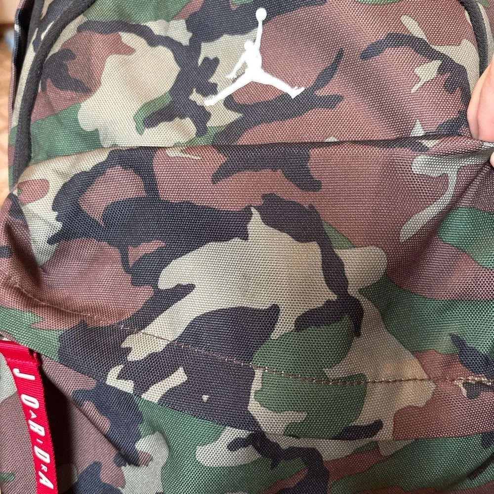 Nike Jordan Air Patrol Camo School Backpack With Laptop Sleeve
